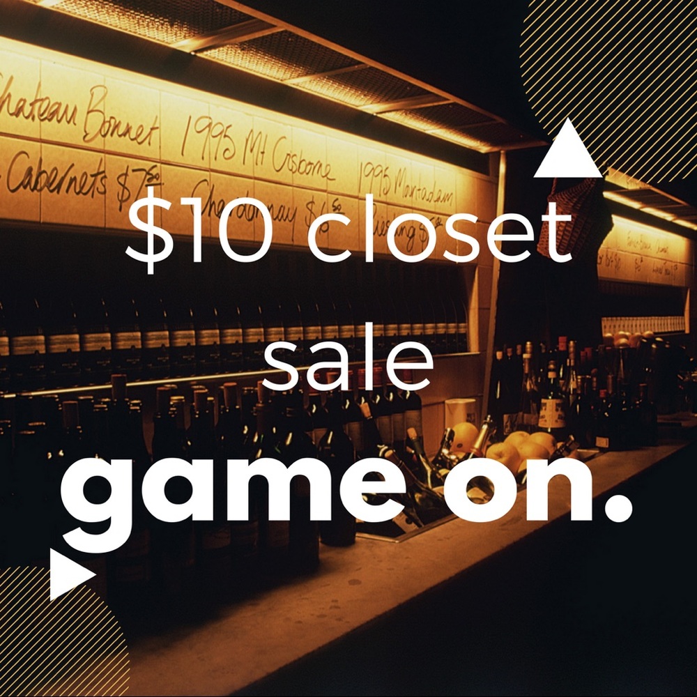 $10 Closet Sale!